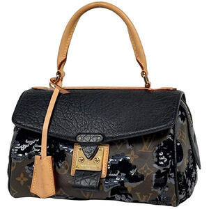 Louis Vuitton Fleur du Joues Carousel Sequin Handbag Monogram Brown